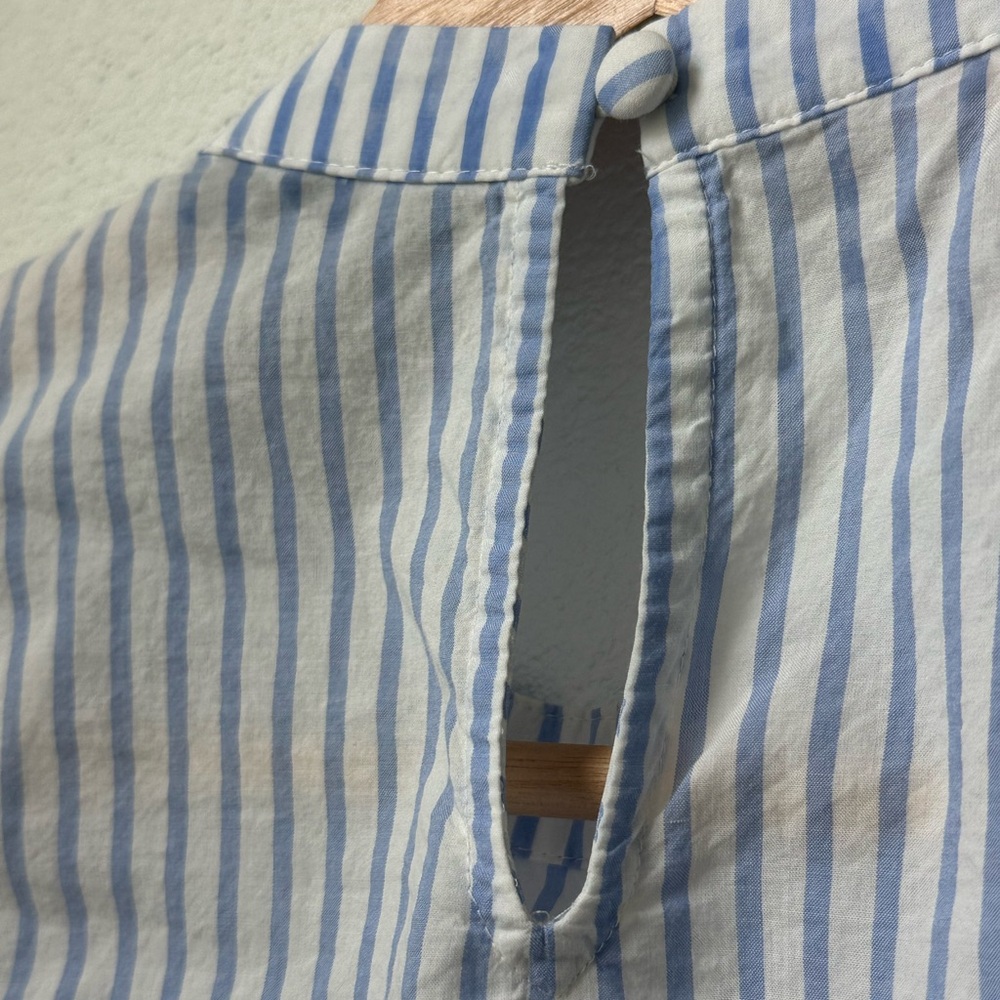 Express Striped Blouse with Ruffles - Picture 4 of 5